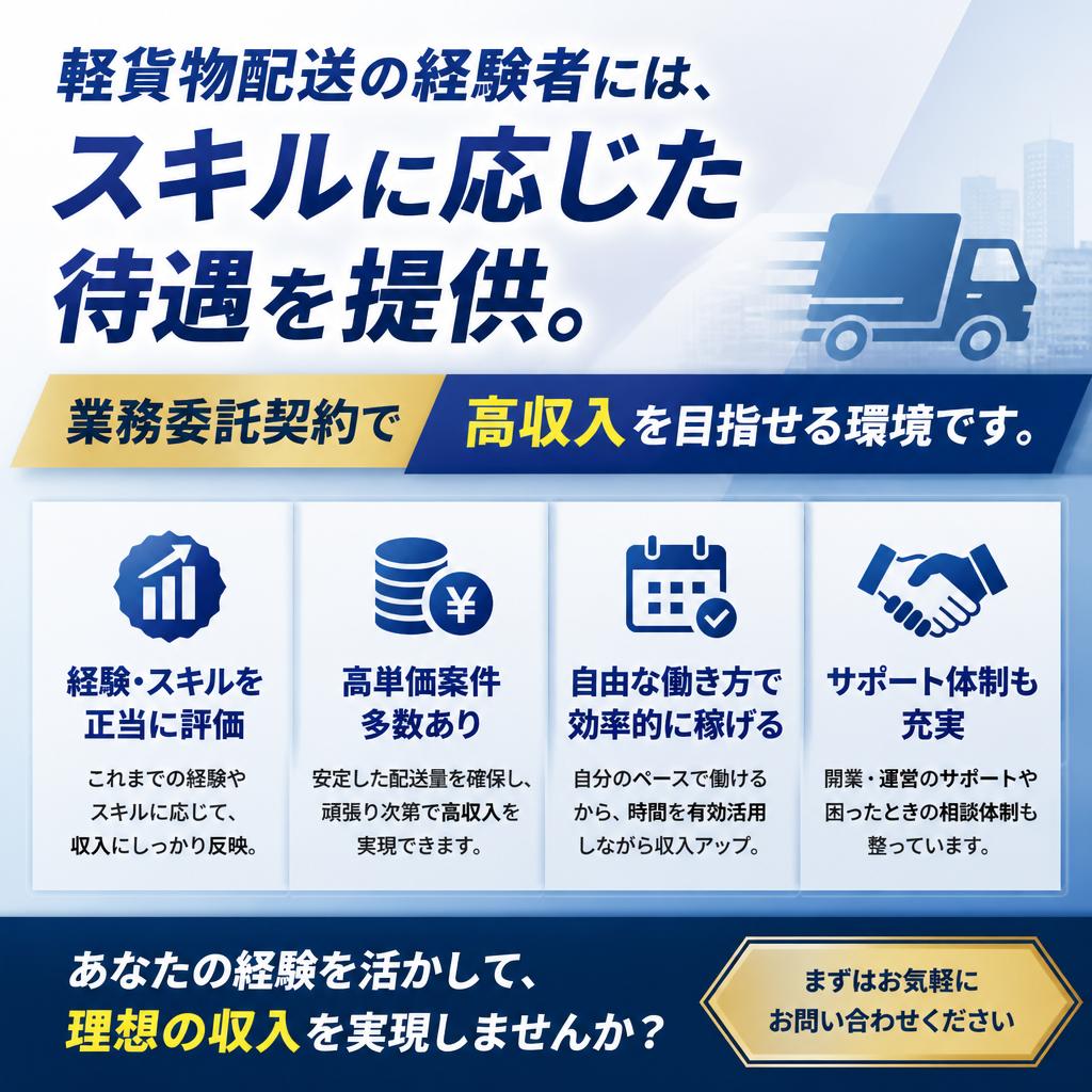 経験者優遇！更なる収入アップのチャンス